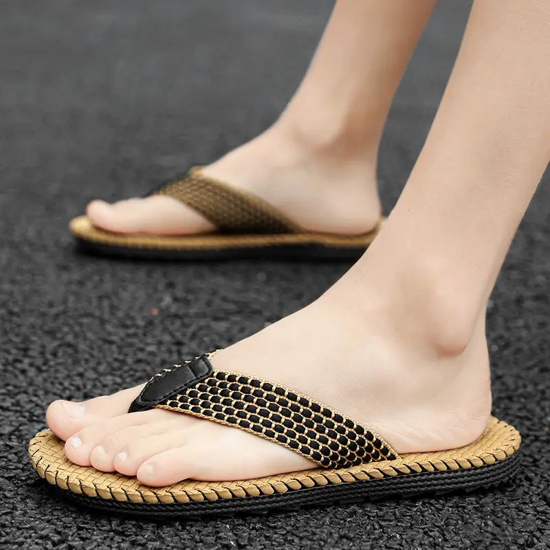 Cross-border summer new leisure slippers Korean fashion beach flip-flops outdoor fashion slippers Thailand slippers - Image 6