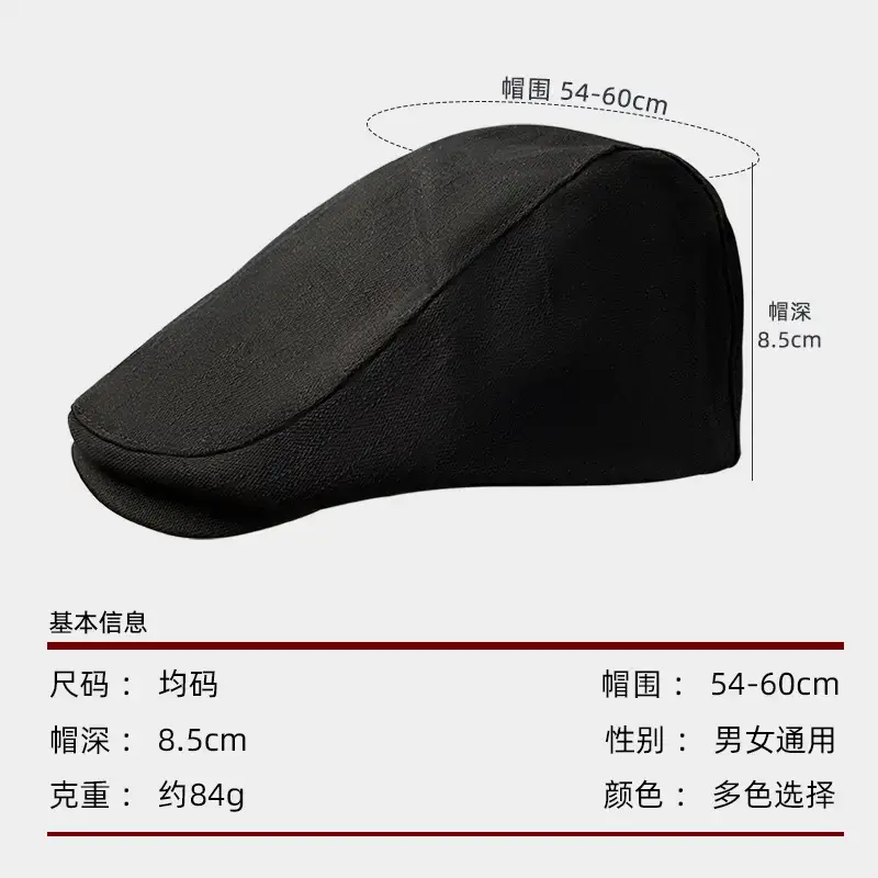 Forward-Pointing British Style Hat for Men — feature 12