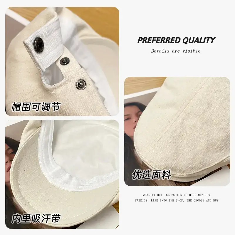 Forward-Pointing British Style Hat for Men — feature 13