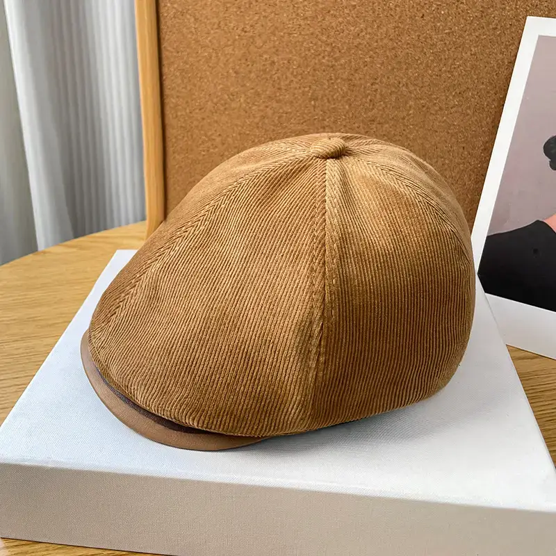 Forward-Pointing British Style Hat for Men - Image 11