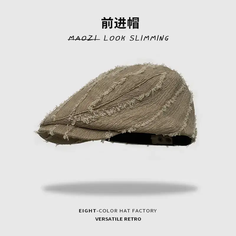Forward-Pointing British Style Hat for Men - Image 5