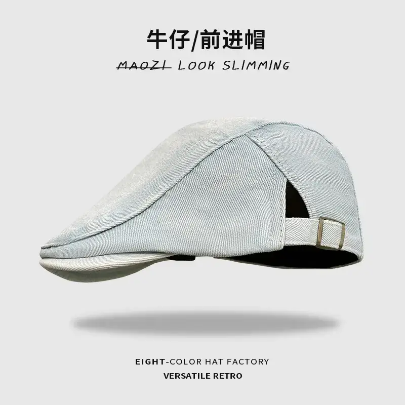 Forward-Pointing British Style Hat for Men - Image 9