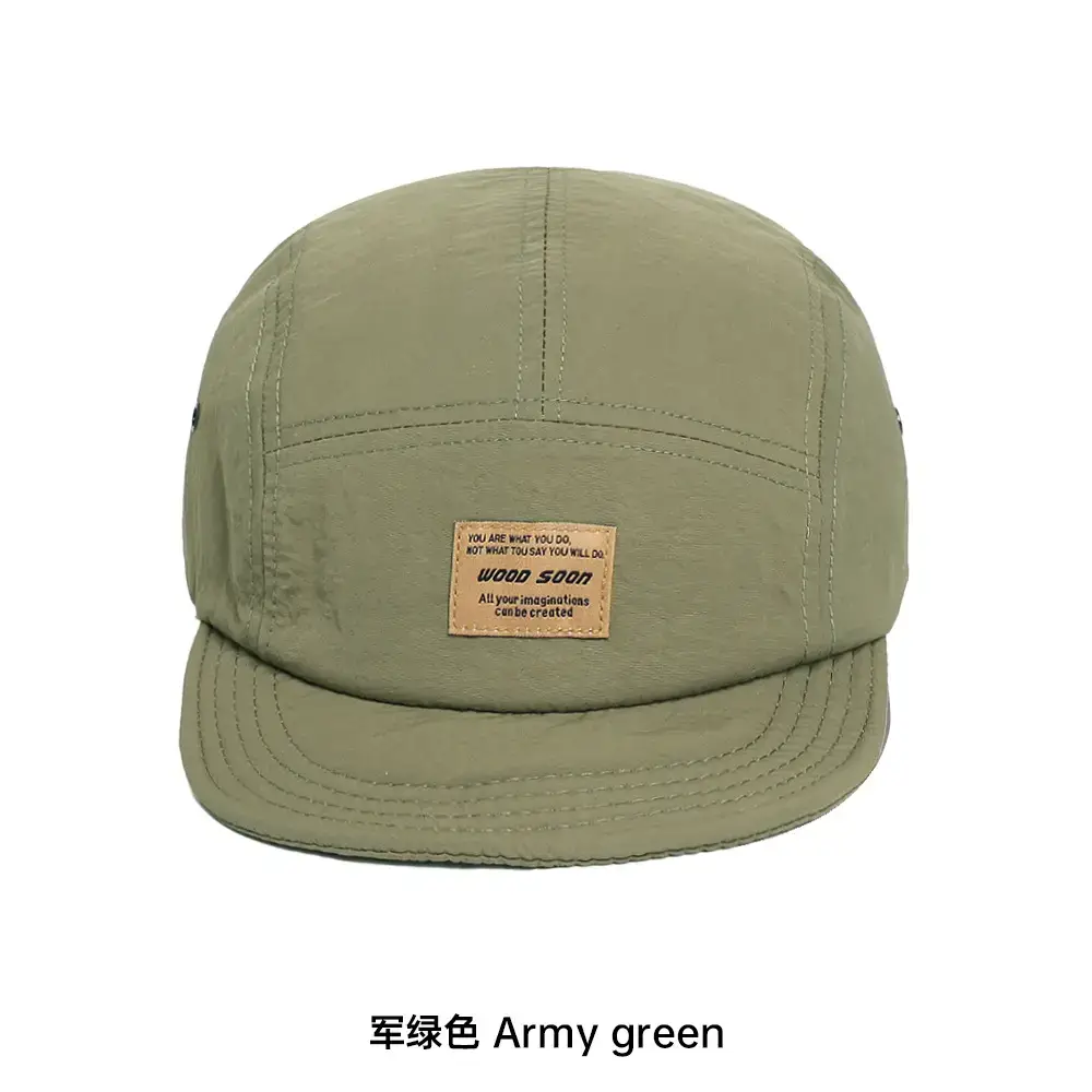 Gray Japanese-style Baseball Cap for Men Women - Image 3
