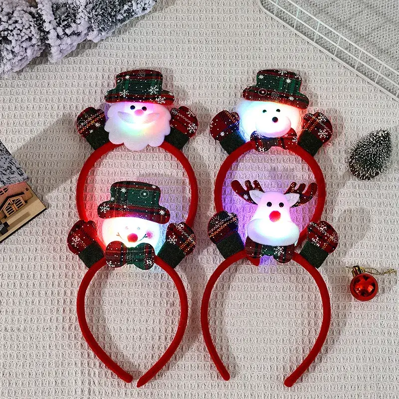 Luminous Snowman Headband for Kids & Eldowly Decor - Image 6