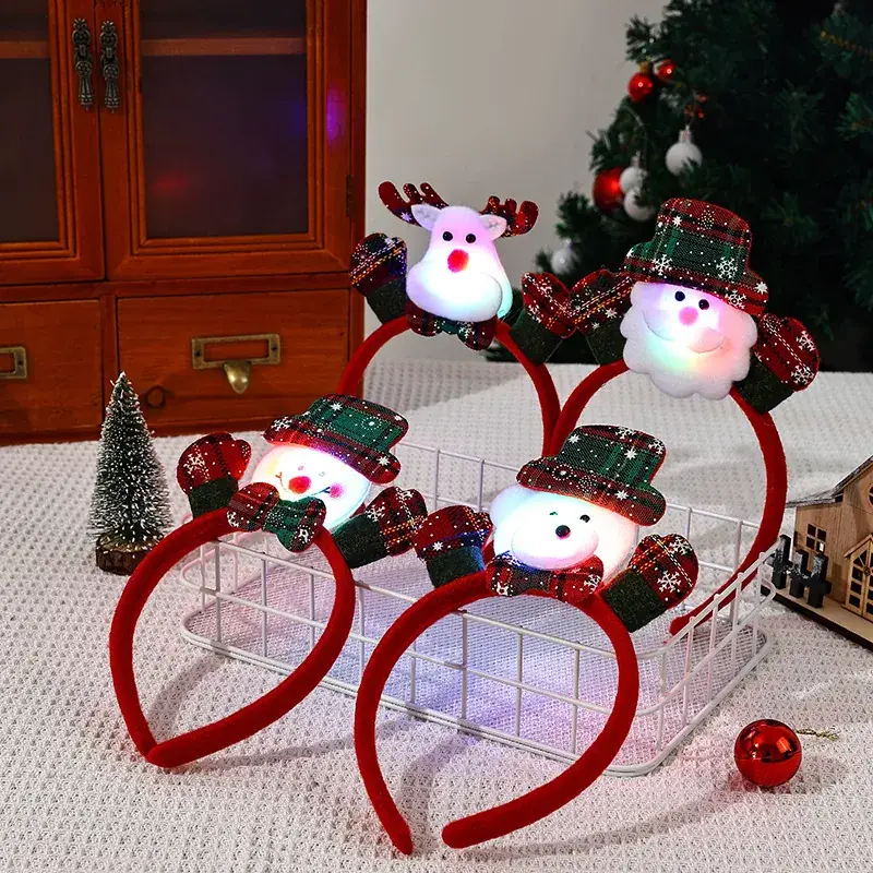 Luminous Snowman Headband for Kids & Eldowly Decor - Image 7