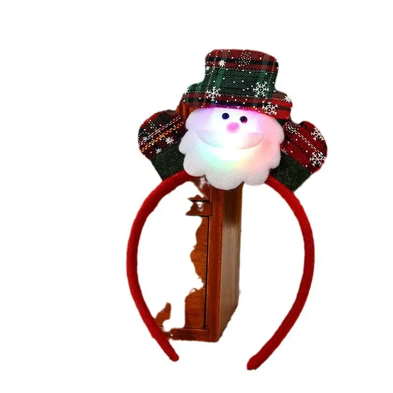Luminous Snowman Headband for Kids & Eldowly Decor - Image 9
