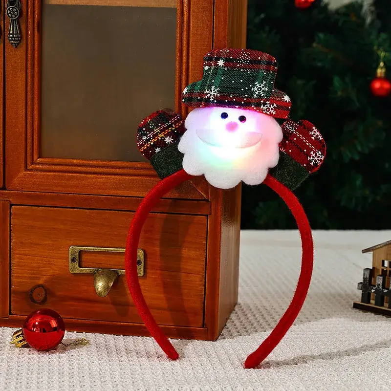 Luminous Snowman Headband for Kids & Eldowly Decor — feature 3