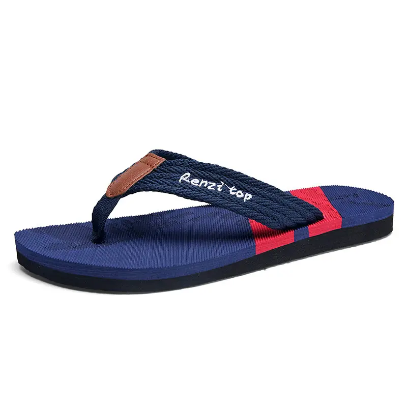 Cross-border Flip-flops Men's Summer Trendy Outer Wear Thick Bottom Sandals Outdoor Non-slip Beach Men's Casual Flip-flops - Image 2