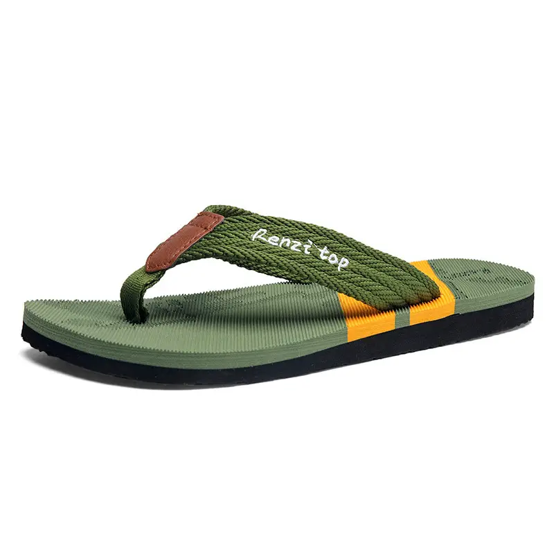 Cross-border Flip-flops Men's Summer Trendy Outer Wear Thick Bottom Sandals Outdoor Non-slip Beach Men's Casual Flip-flops - Image 3