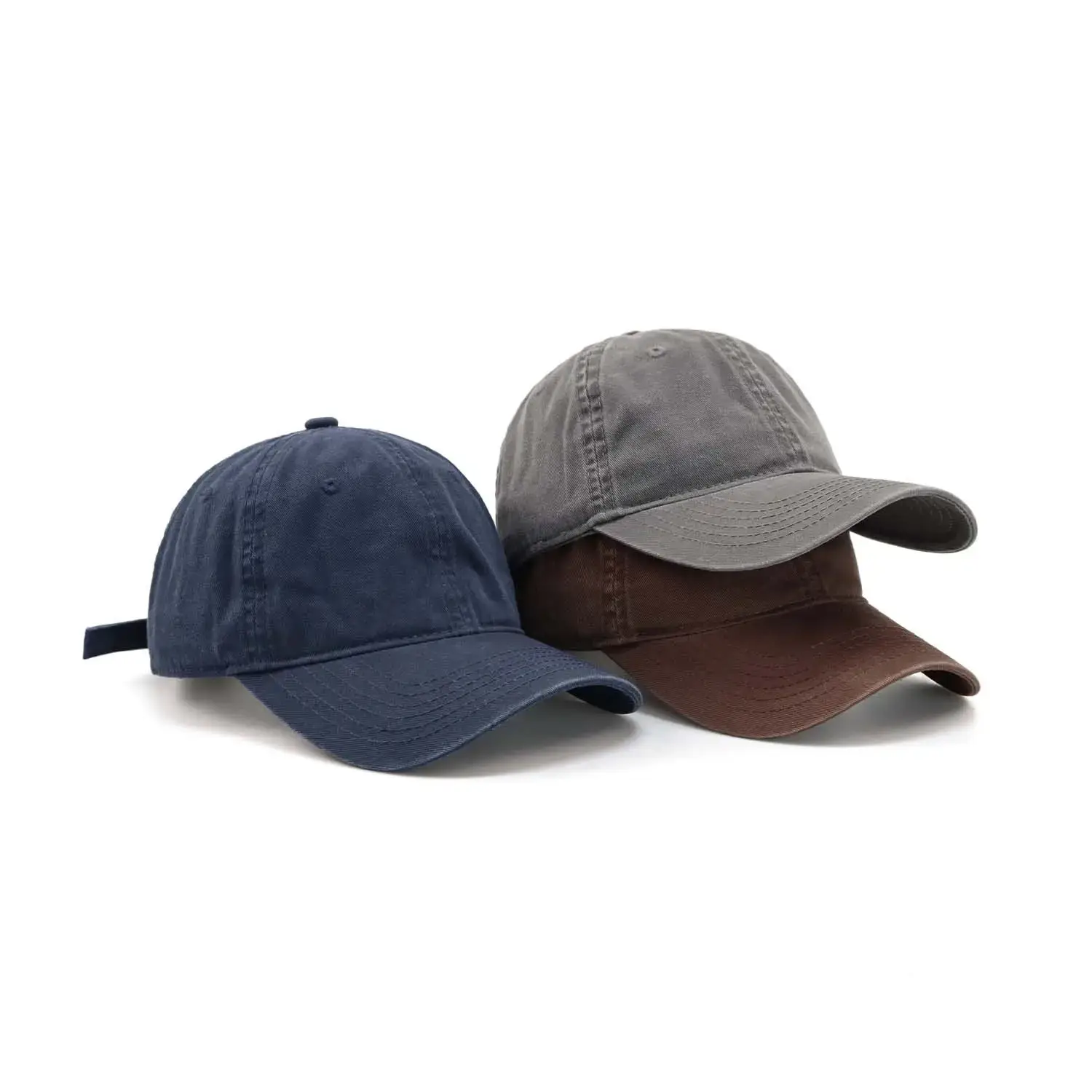 2024 Light Plate Cap Men's Washable Solid Color - Image 9