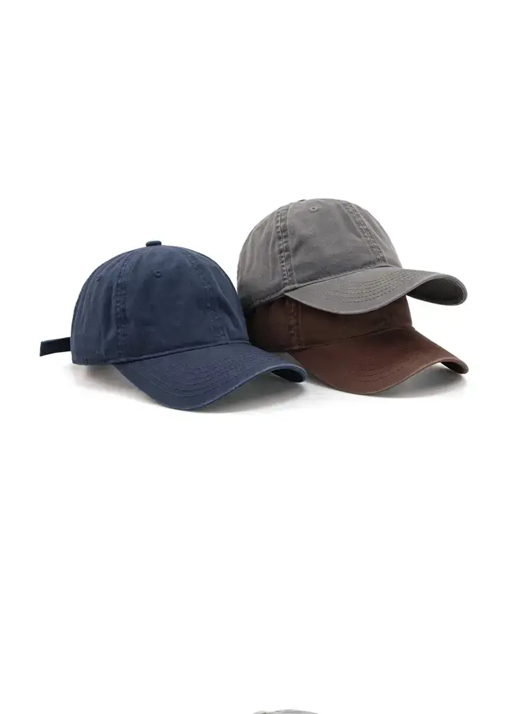 2024 Light Plate Cap Men's Washable Solid Color — feature 4