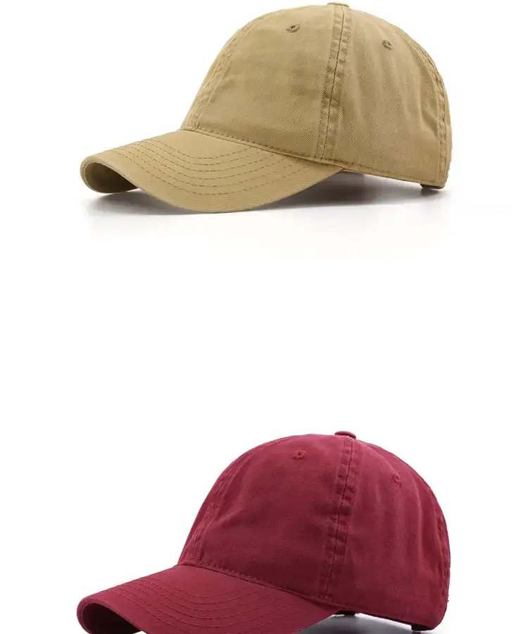 2024 Light Plate Cap Men's Washable Solid Color — feature 7