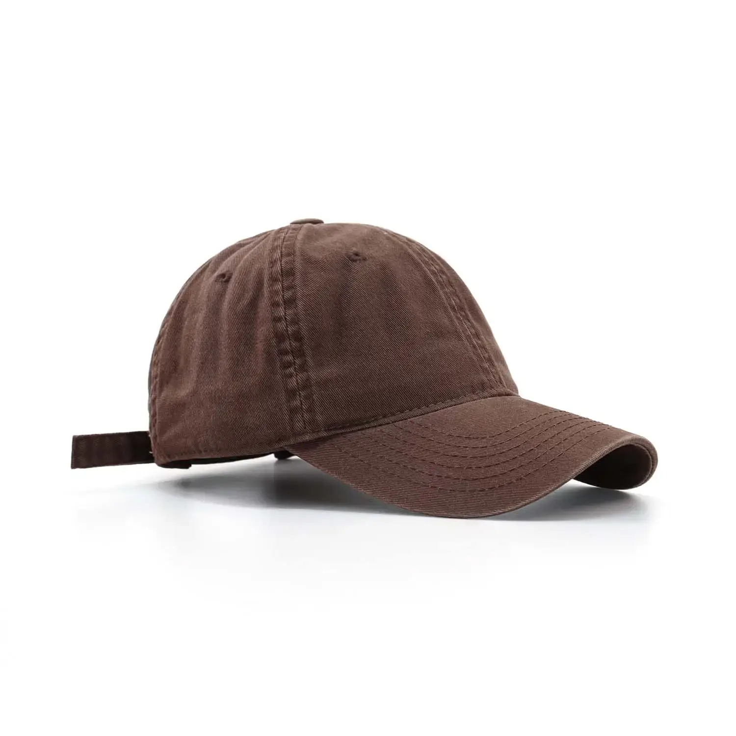 2024 Light Plate Cap Men's Washable Solid Color - Image 3