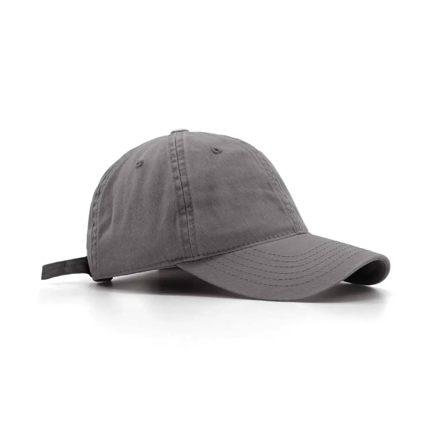 2024 Light Plate Cap Men's Washable Solid Color - Image 4