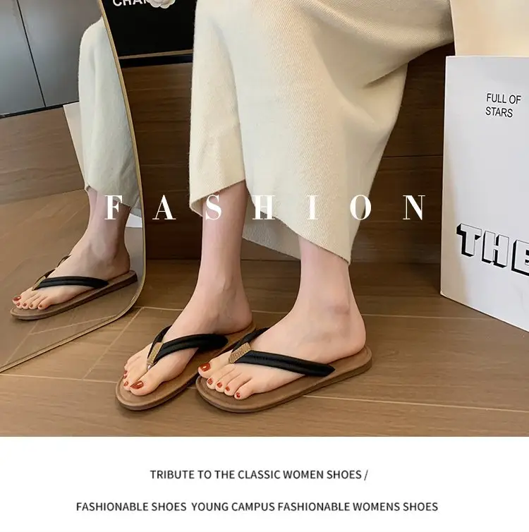Women Brown Sandal Flip Flops Summer 2026 — feature 4
