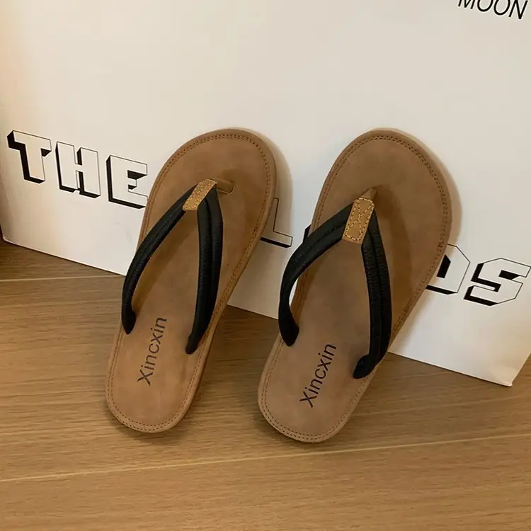 Women Brown Sandal Flip Flops Summer 2026 - Image 2