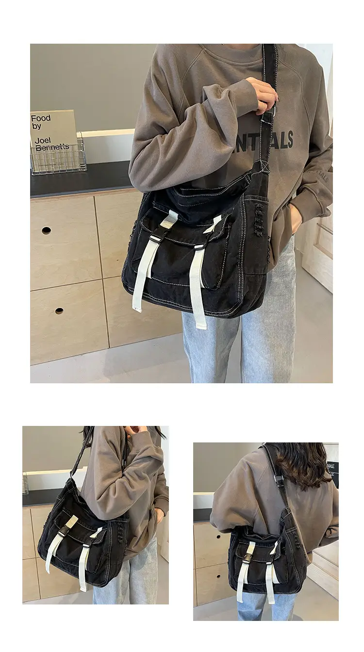 Women Denim Shoulder Bag Vintage Artistic 2026 — feature 20