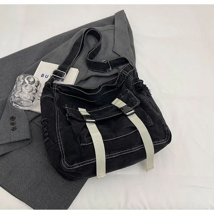 Women Denim Shoulder Bag Vintage Artistic 2026 — feature 30