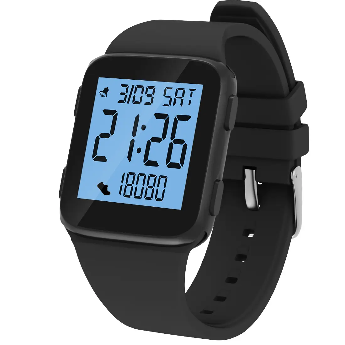 Blue Digital Step Counter Watch for Teens Middle School — feature 28