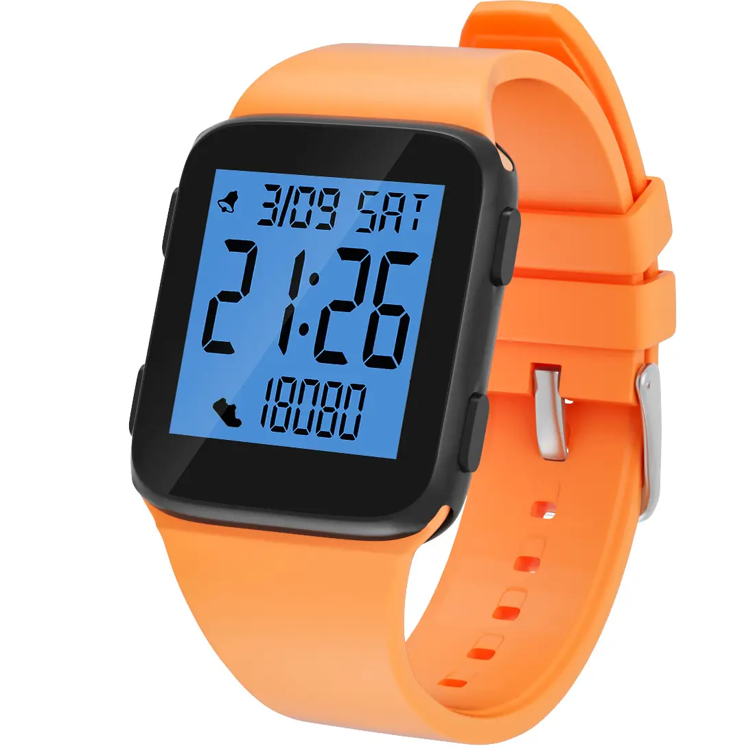 Blue Digital Step Counter Watch for Teens Middle School - Image 6