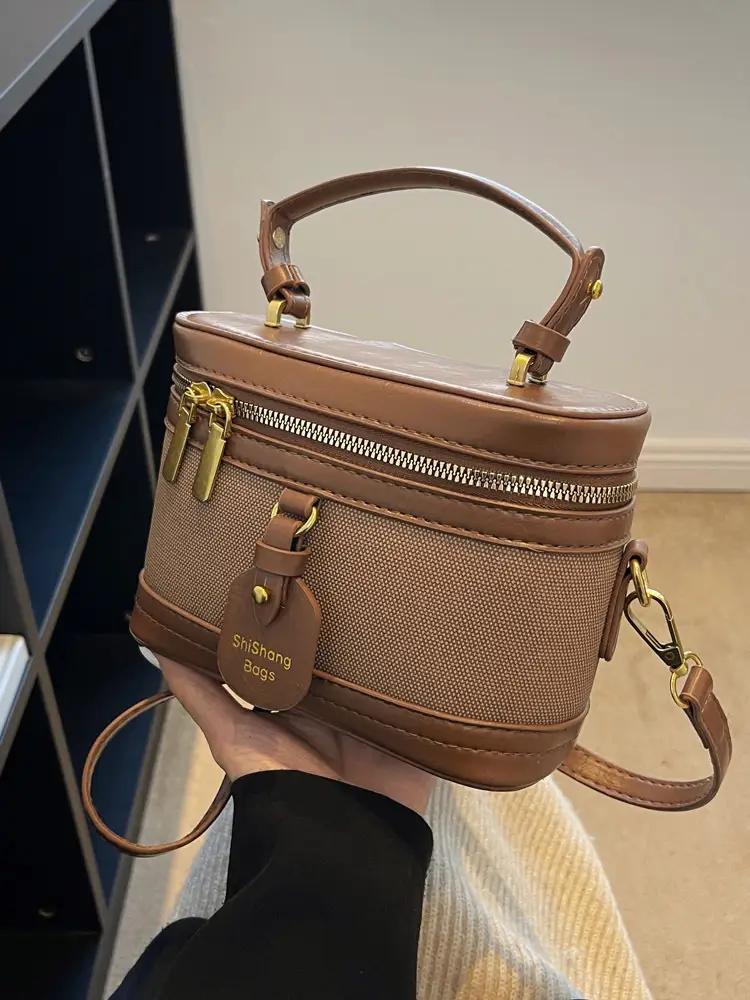 Vintage Textured Shoulder Crossbody Bag for Women 2024 - Image 5