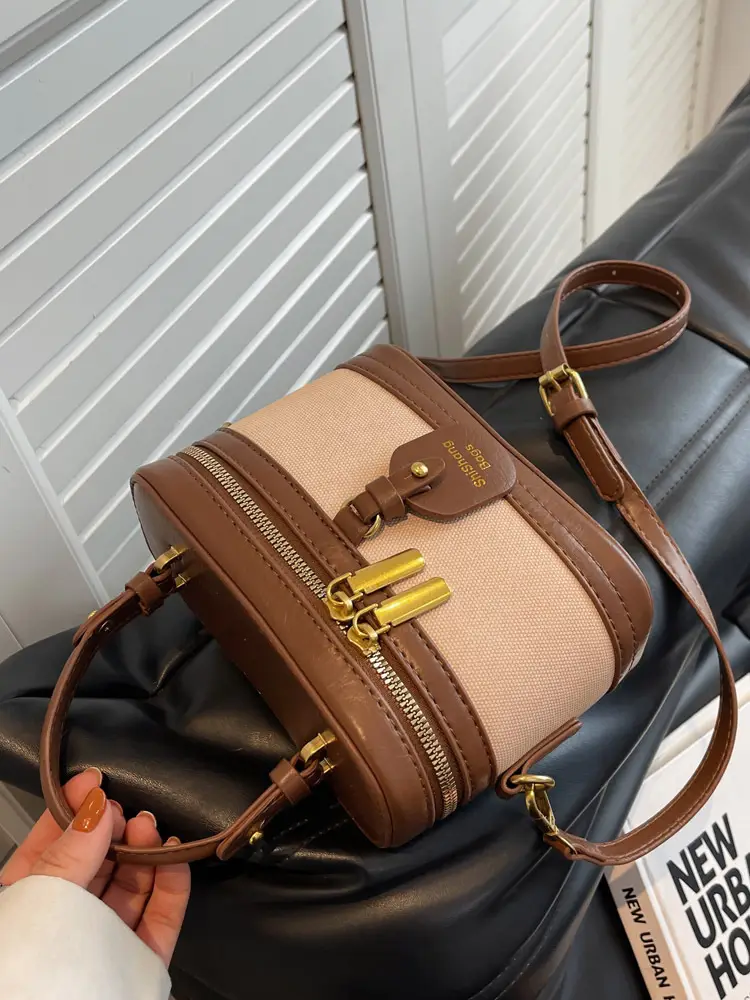 Vintage Textured Shoulder Crossbody Bag for Women 2024 - Image 7