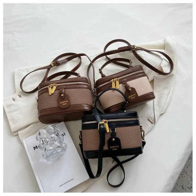 Vintage Textured Shoulder Crossbody Bag for Women 2024 — feature 22