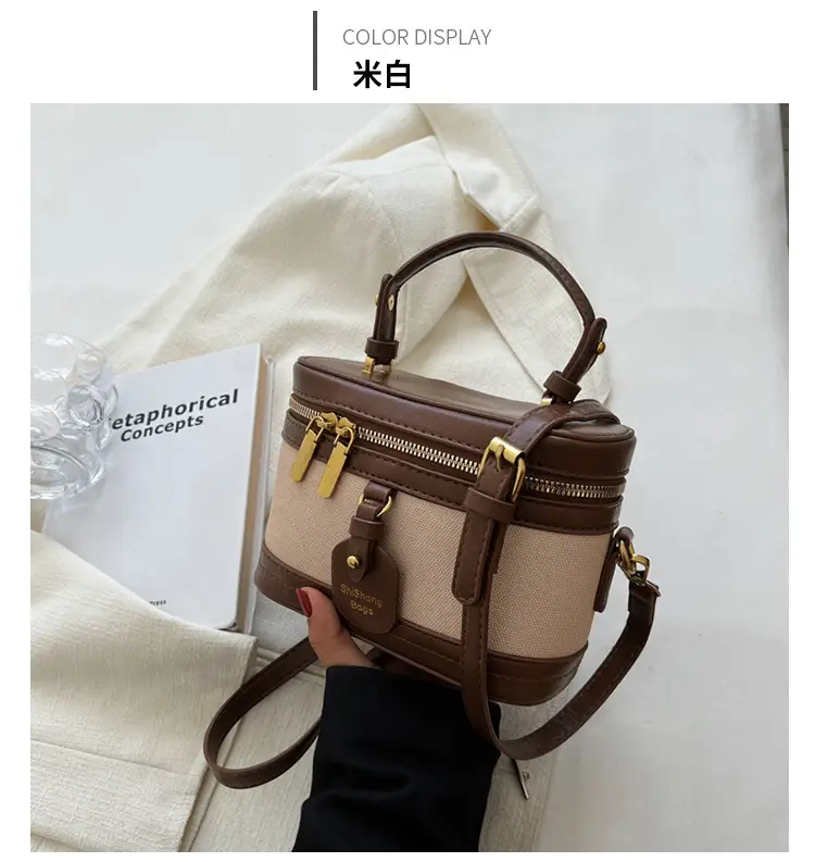 Vintage Textured Shoulder Crossbody Bag for Women 2024 — feature 24