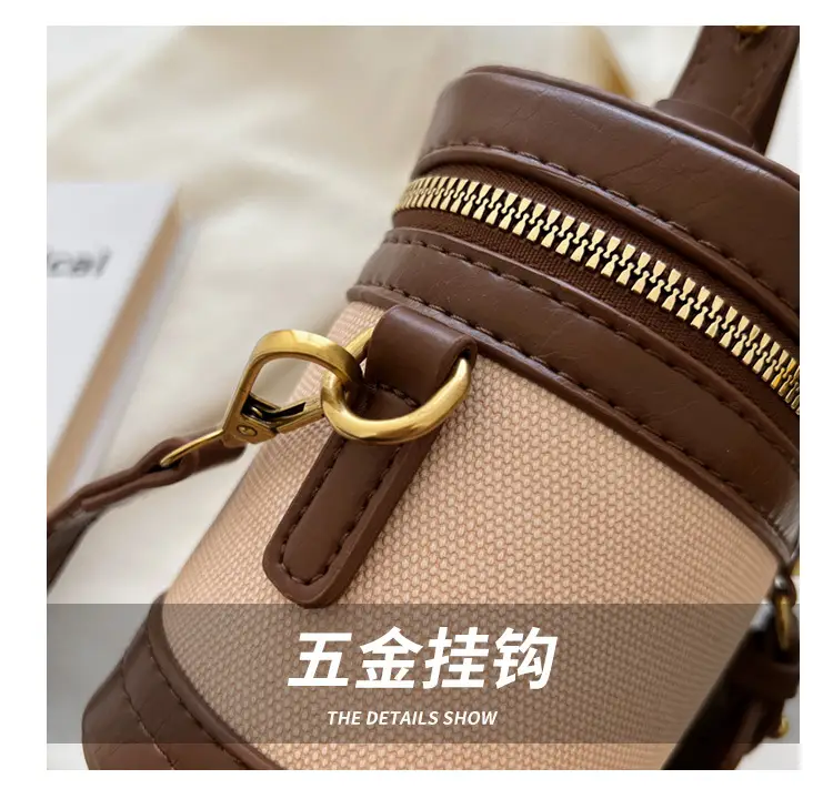 Vintage Textured Shoulder Crossbody Bag for Women 2024 — feature 4