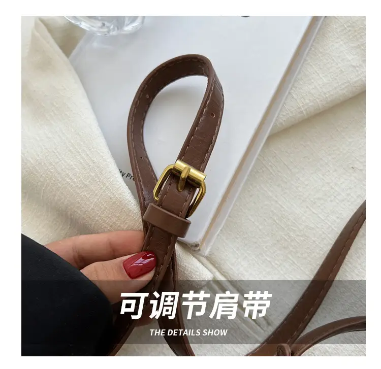 Vintage Textured Shoulder Crossbody Bag for Women 2024 — feature 6