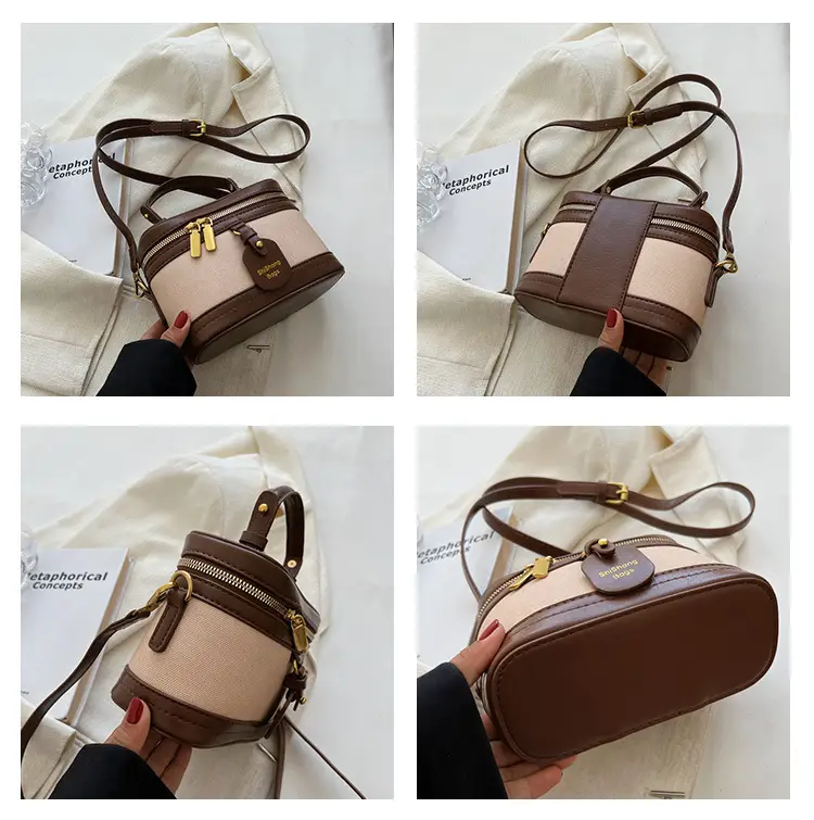 Vintage Textured Shoulder Crossbody Bag for Women 2024 — feature 8
