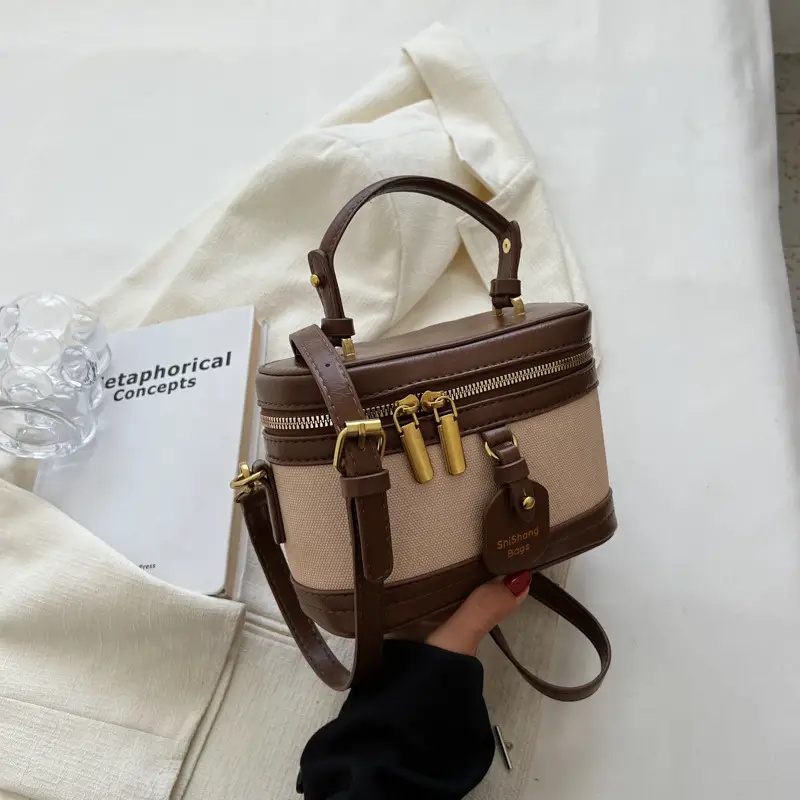 Vintage Textured Shoulder Crossbody Bag for Women 2024 - Image 3