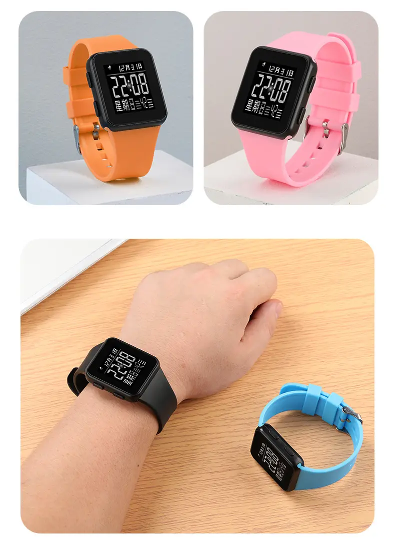 Multi-Color Waterproof Digital Watch for Teens — feature 12