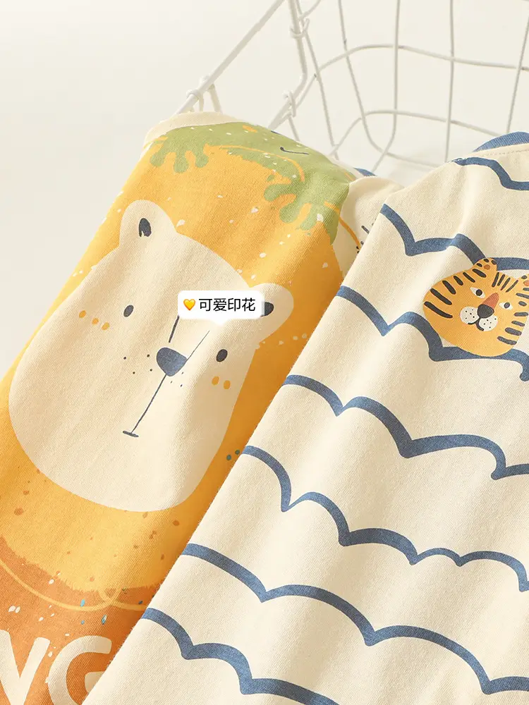 Cute Panda Baby T-Shirt Cotton Summer Boys Girls