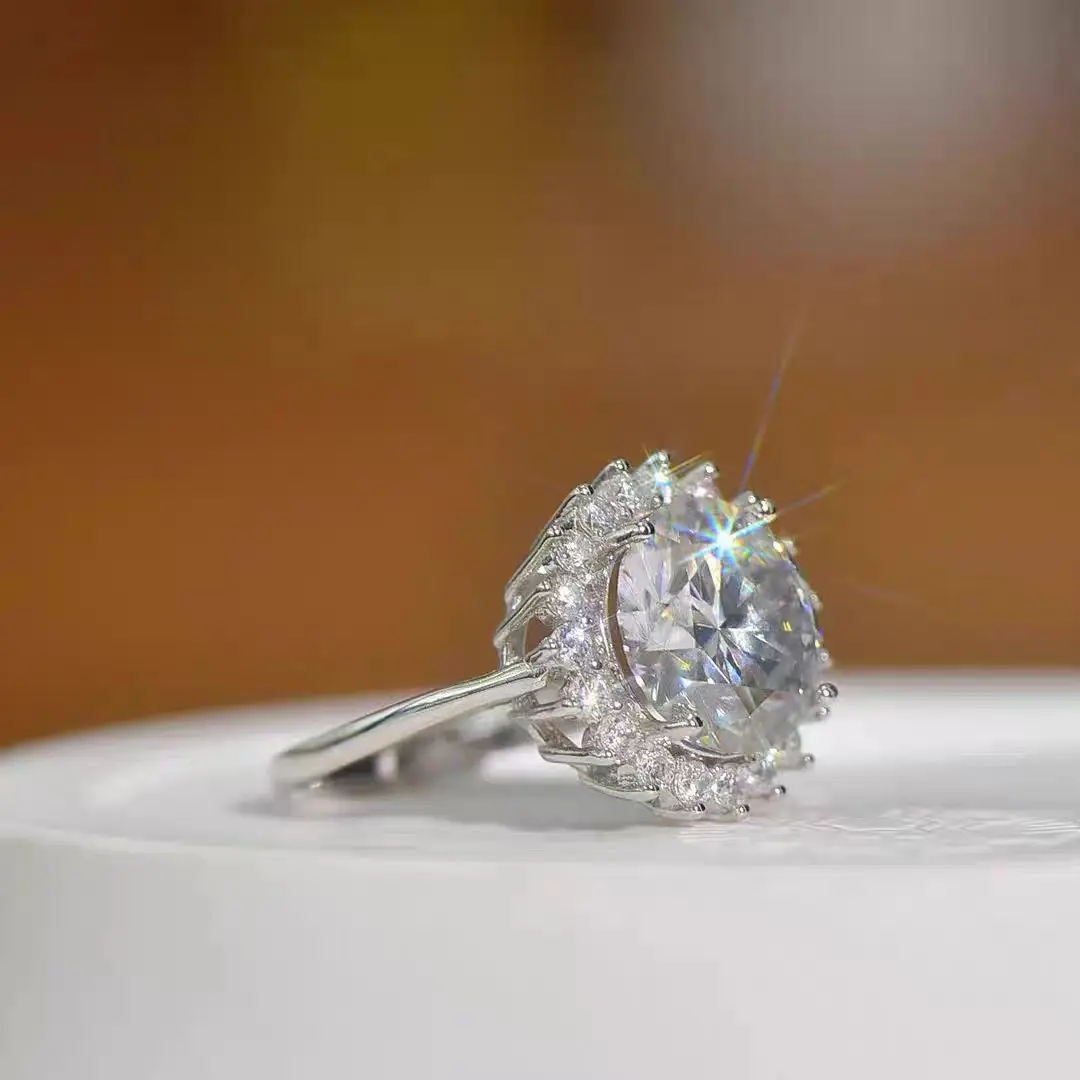 Adjustable Silver Zircon Butterfly Ring for Women - Image 11