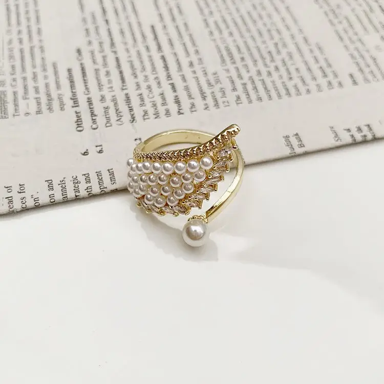 Adjustable Silver Zircon Butterfly Ring for Women - Image 23
