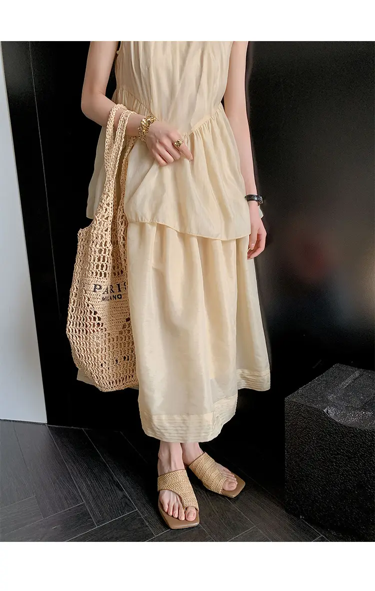 French Vintage Woven Flip-on Sandals Women Summer — feature 20