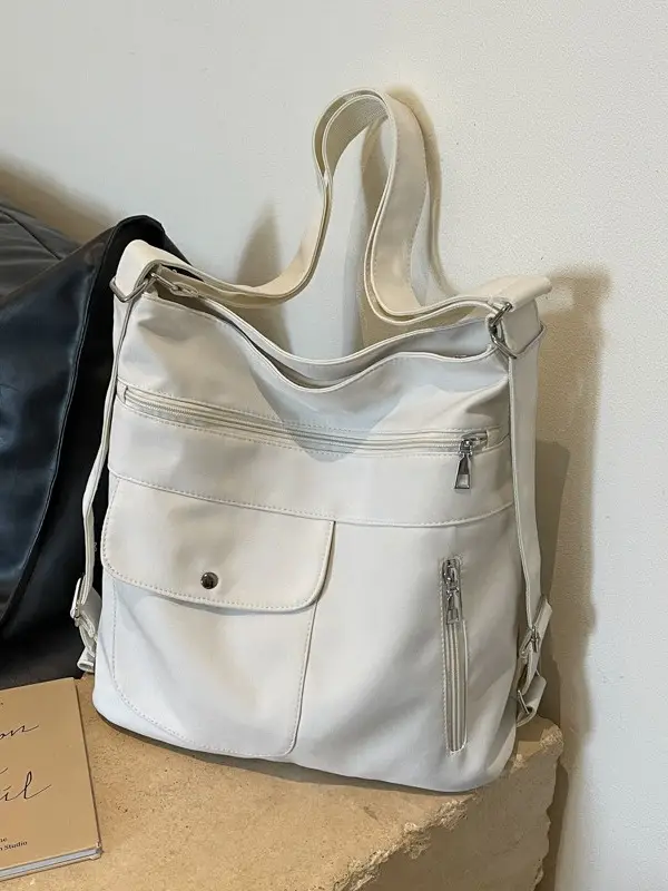 Black Leather Shoulder Bag for Women 2026 - Image 5