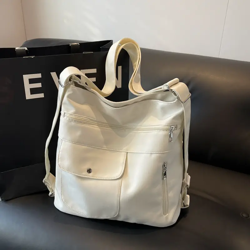 Black Leather Shoulder Bag for Women 2026 - Image 2