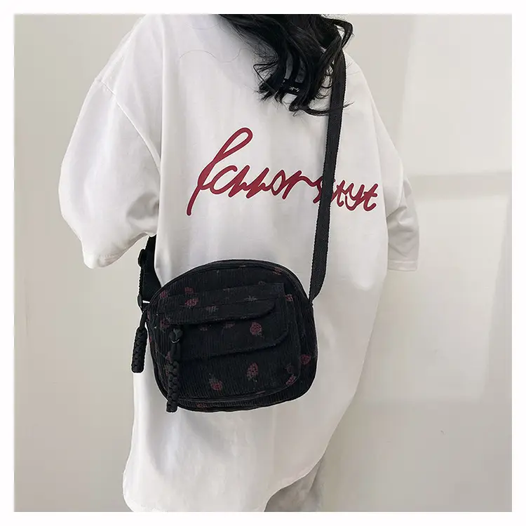 Strawberry Print Crossbody Bag for Women — feature 30