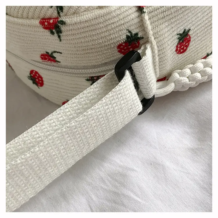 Strawberry Print Crossbody Bag for Women — feature 44