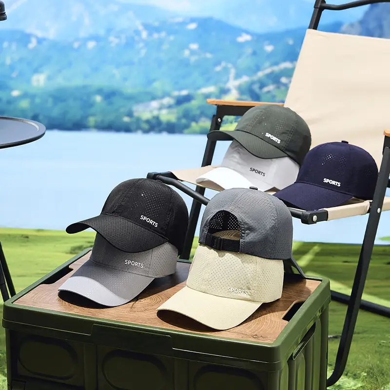 Men's Blue Sports Sun Hat with Anti-Reflective Design - Image 17