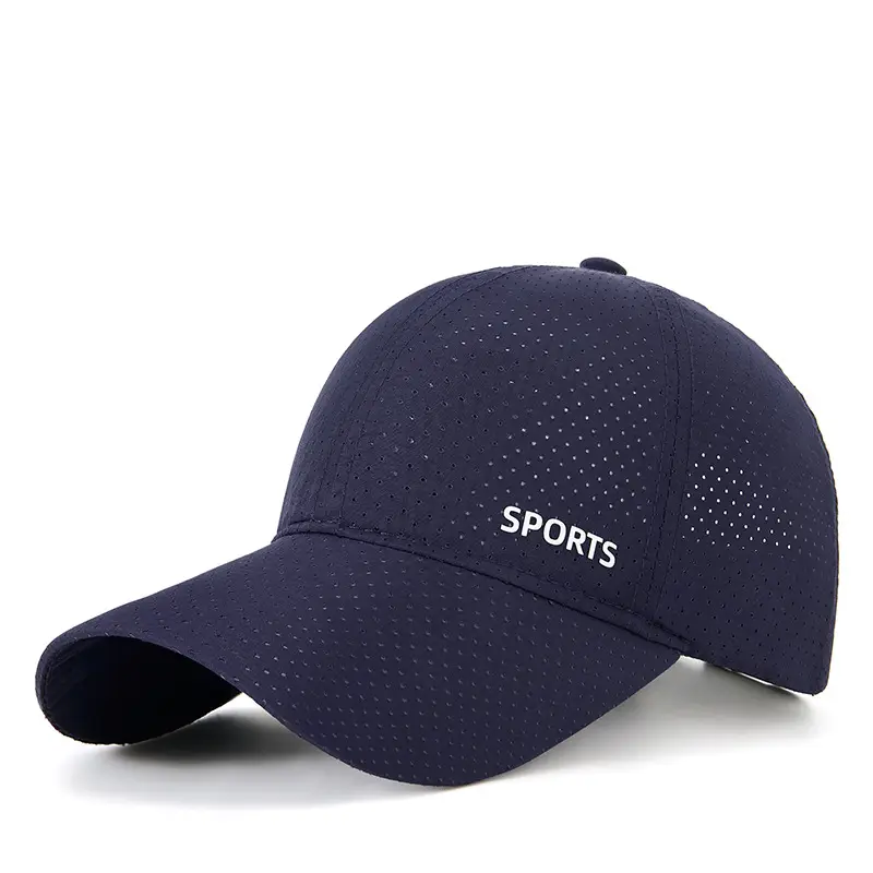 Men's Blue Sports Sun Hat with Anti-Reflective Design - Image 2