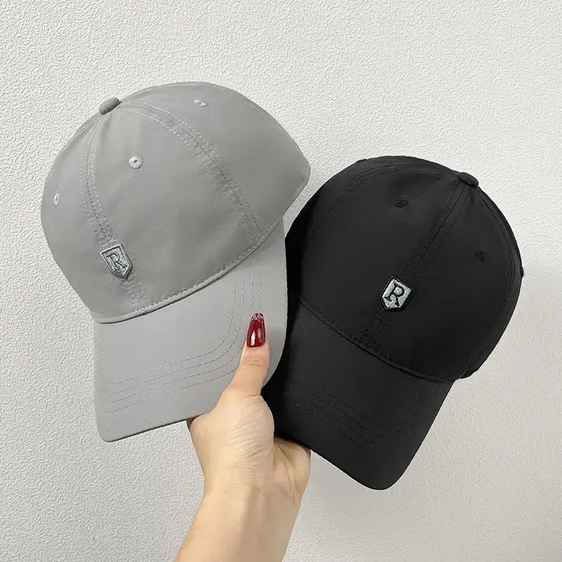 Men's Navy Blue Big Head Baseball Cap with Logo - Image 6
