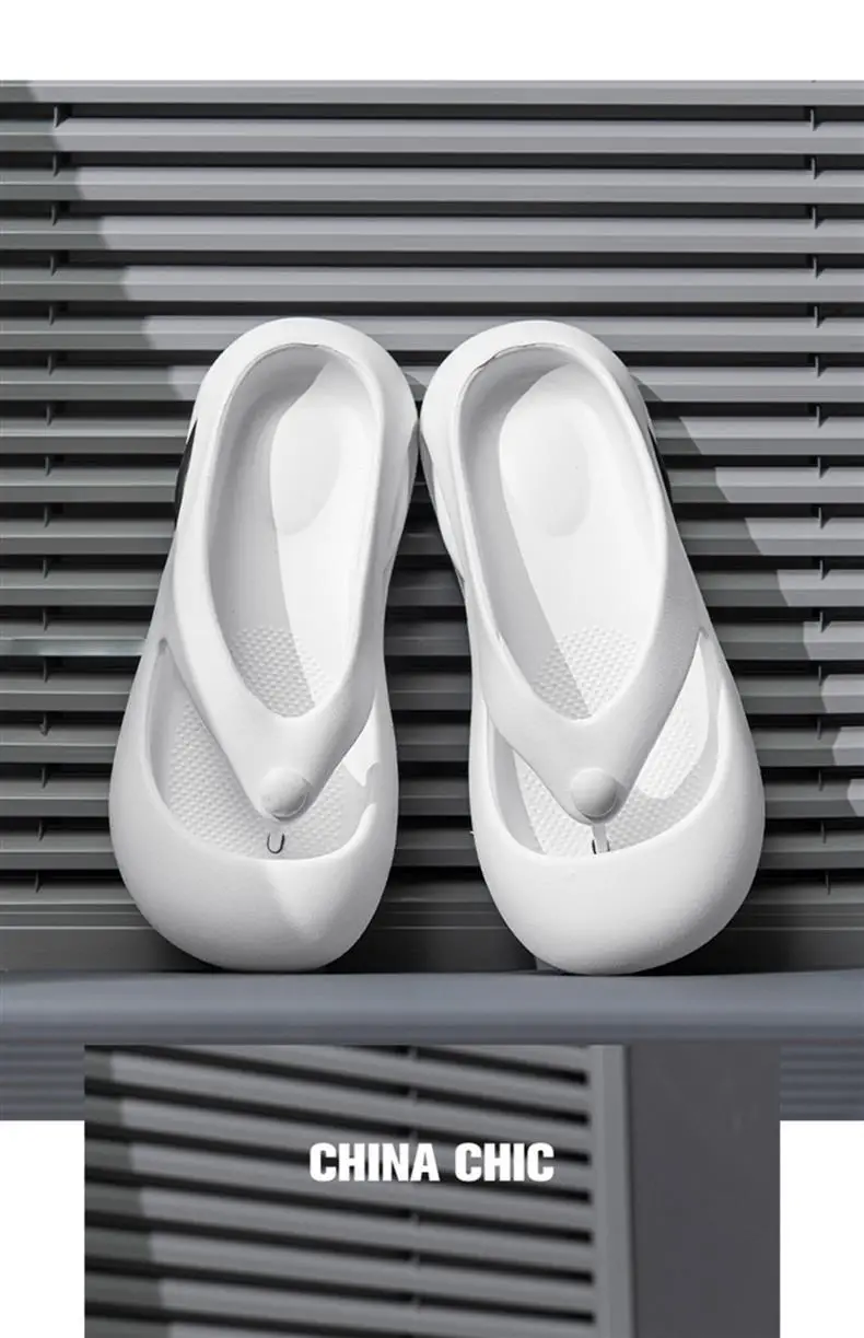Flip-flops for Men 2024 New Summer Outer Wear Trendyy Baotou Flip-flops Men's Non-slip Soft Bottom Beach Sandals — feature 19