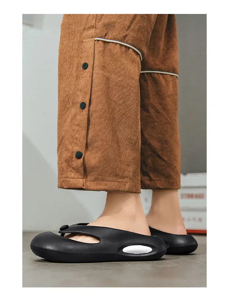 Flip-flops for Men 2024 New Summer Outer Wear Trendyy Baotou Flip-flops Men's Non-slip Soft Bottom Beach Sandals — feature 22
