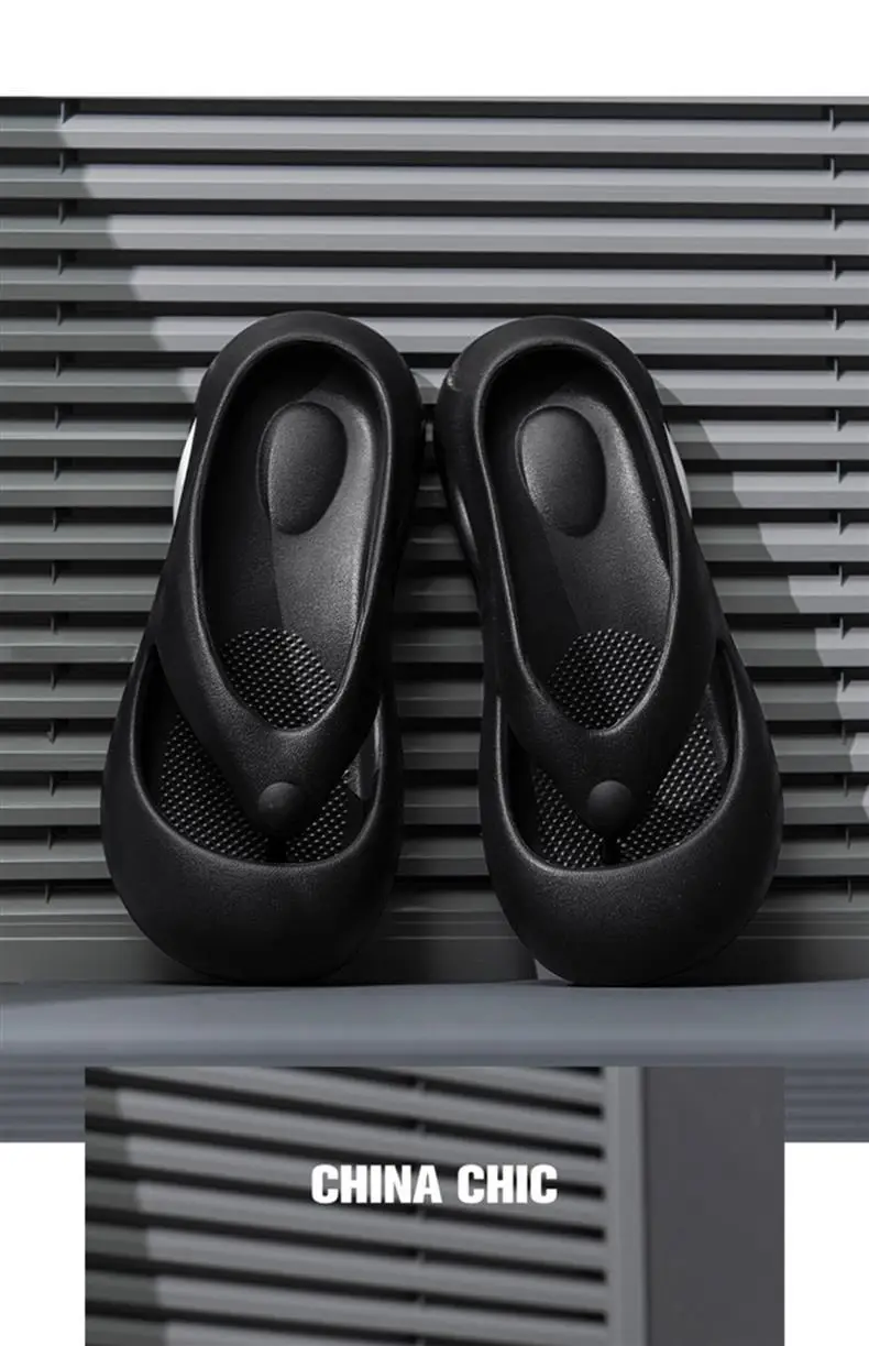 Flip-flops for Men 2024 New Summer Outer Wear Trendyy Baotou Flip-flops Men's Non-slip Soft Bottom Beach Sandals — feature 24