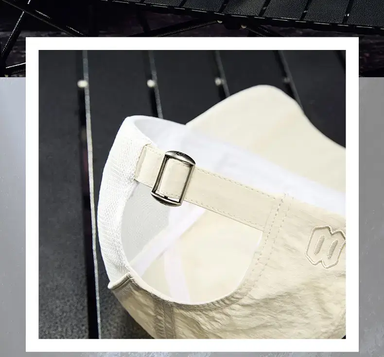 2025 Black Side Hollow Baseball Cap Water Resistant — feature 17