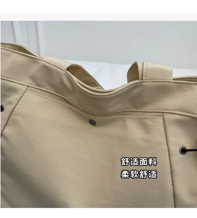 Women Casual Nylon Shoulder Bag Beige 2026 — feature 14
