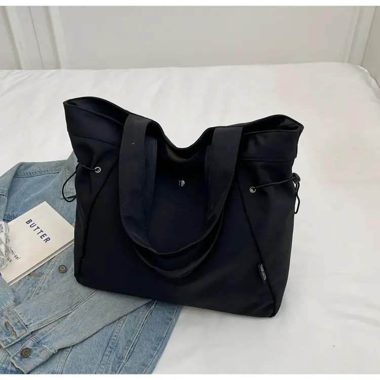 Women Casual Nylon Shoulder Bag Beige 2026 — feature 29